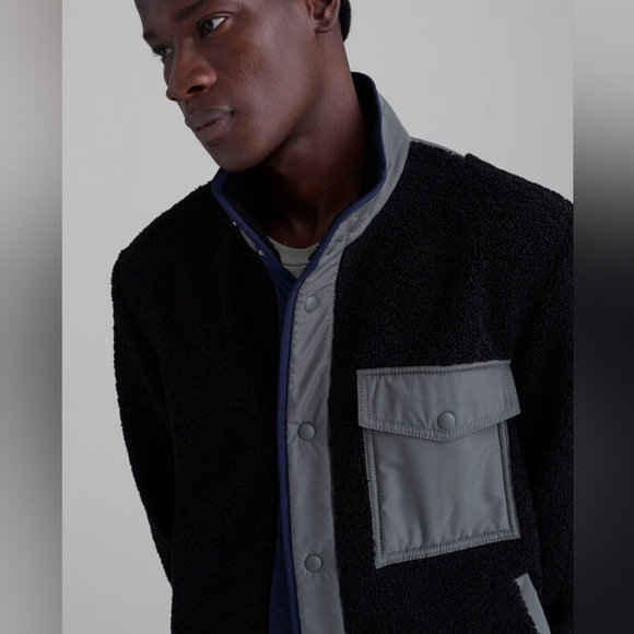 Club Monaco Sherpa Jacket - Picture 3 of 7